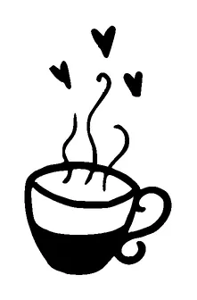 Love Coffee Tattoo Meaning, PNG and SVG