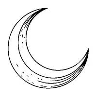 Moon Tattoo Meaning, PNG and SVG