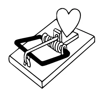 Mousetrap With Heart Bate Tattoo Meaning, PNG and SVG