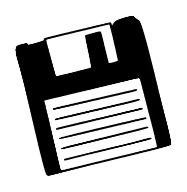 Old Floppy Disk Tattoo Meaning, PNG and SVG