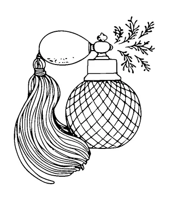 Old Perfume Spray Bottle Tattoo Meaning, PNG and SVG