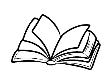 Opened Book Tattoo Meaning, PNG and SVG