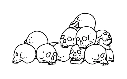 Pack Of Skulls Tattoo Meaning, PNG and SVG