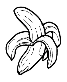 Pealed Banana Tattoo Meaning, PNG and SVG