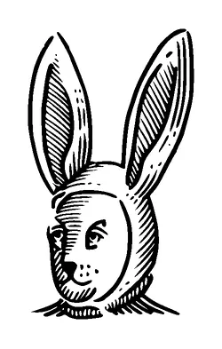 Person With Bunny Hat Tattoo Meaning, PNG and SVG