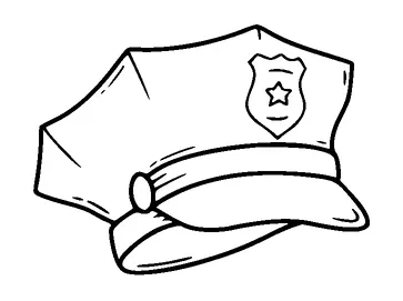 Police Hat Tattoo Meaning, PNG and SVG