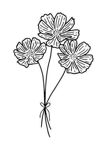 Poppy Flower Tattoo Meaning, PNG and SVG