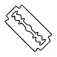 Razor Blade Tattoo Meaning, PNG and SVG