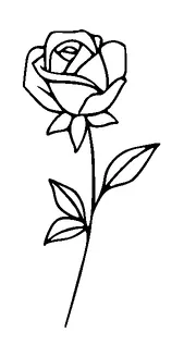 Rose Tattoo Meaning, PNG and SVG