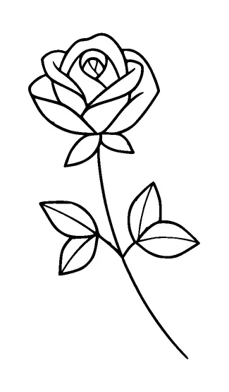 Rose Tattoo Meaning, PNG and SVG