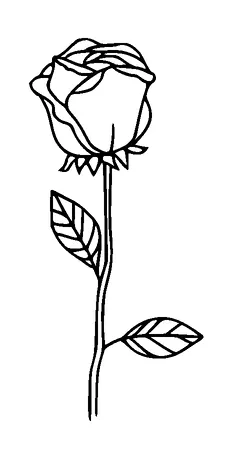 Rose Tattoo Meaning, PNG and SVG