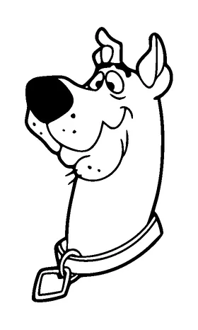 Scooby Doo Head Tattoo Meaning, PNG and SVG