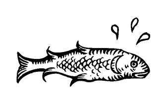 Simple Fish Tattoo Meaning, PNG and SVG