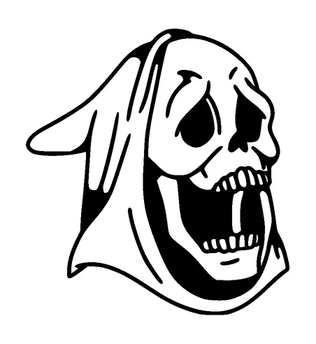 Skeletor Screaming Tattoo Meaning, PNG and SVG