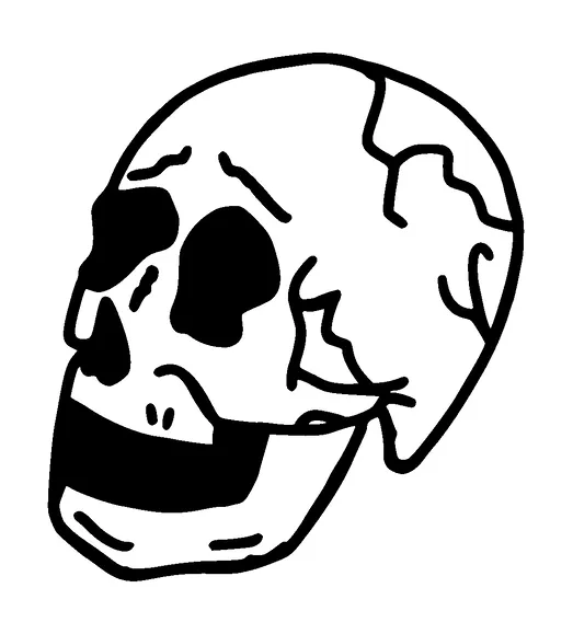 Skull Tattoo Meaning, PNG and SVG