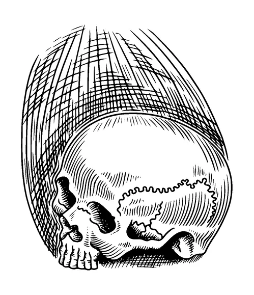 Skull Tattoo Meaning, PNG and SVG