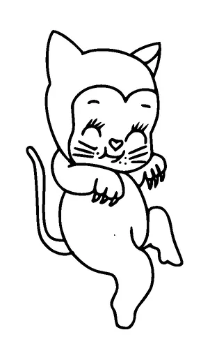 Sneaky Cat Tattoo Meaning, Png And Svg – Tattoovector.com