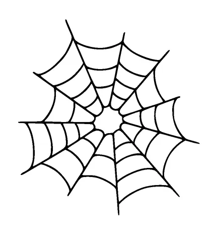 Spider Web Tattoo Meaning, PNG and SVG