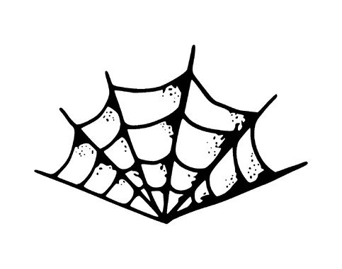 Spider Web Tattoo Meaning, PNG and SVG