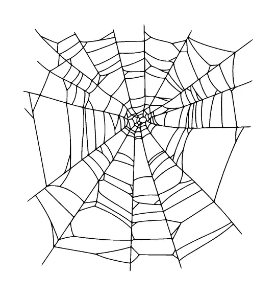 Spider Web Tattoo Meaning, PNG and SVG