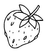 Strawberry Tattoo Meaning, PNG and SVG