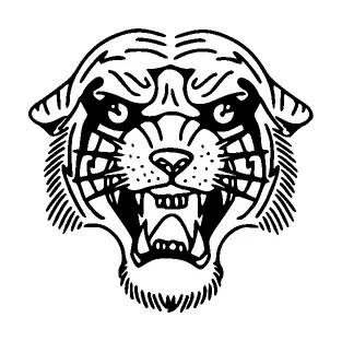 Tiger Head Tattoo Meaning, PNG and SVG