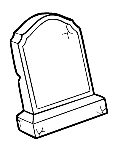 Tombstone Tattoo Meaning, PNG and SVG