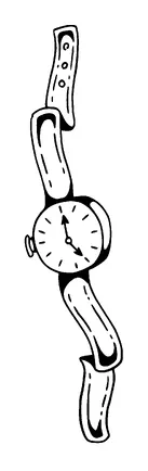 Wrist Watch Tattoo Meaning, PNG and SVG