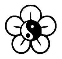 Yin Yang Flower Tattoo Meaning, PNG and SVG