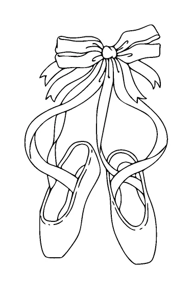 Ballet Slippers And Bows Tattoo Meaning, PNG and SVG