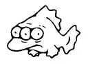 Three Eyed Fish From Simpsons Tattoo Meaning, PNG and SVG